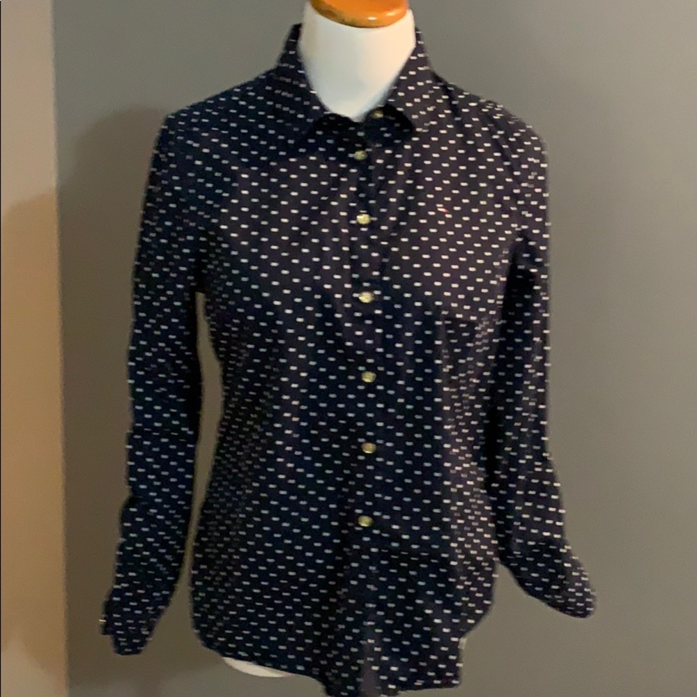 Polka dot blouse